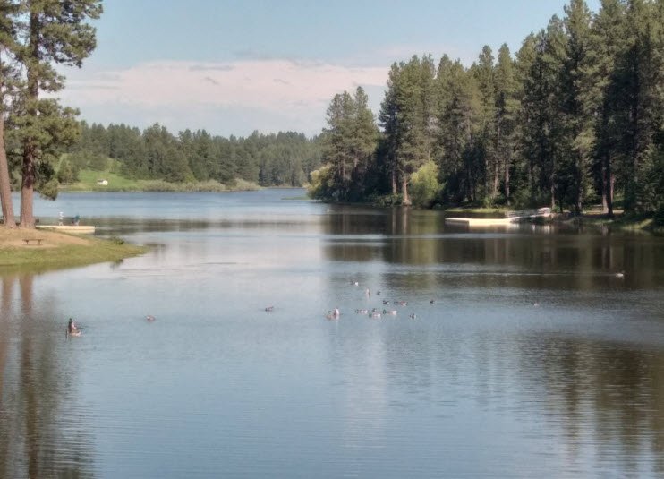 Winchester Lake State Park, Idaho, USA
